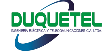 DUQUETEL - Logo empresa ingeniería eléctrica Ecuador